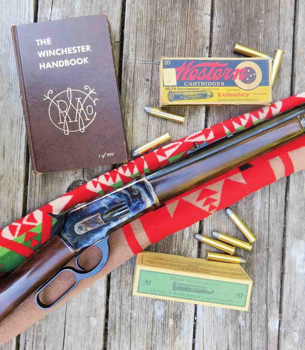 The Pedersoli Model 1886 Sporting Classic rifle in .45-70